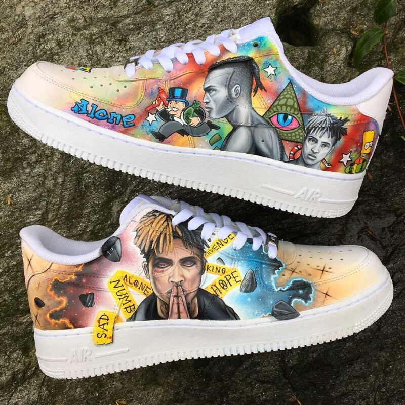 XXXTENTACION Air Force 1 Custom