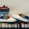 Rainbow Wings Air Force 1 Custom