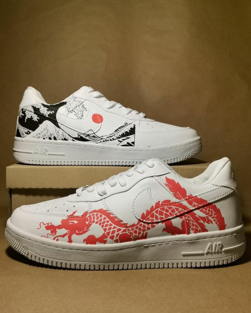 Red Dragon Air Force 1 Custom