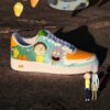 Rick and Morty Air Force 1 Custom