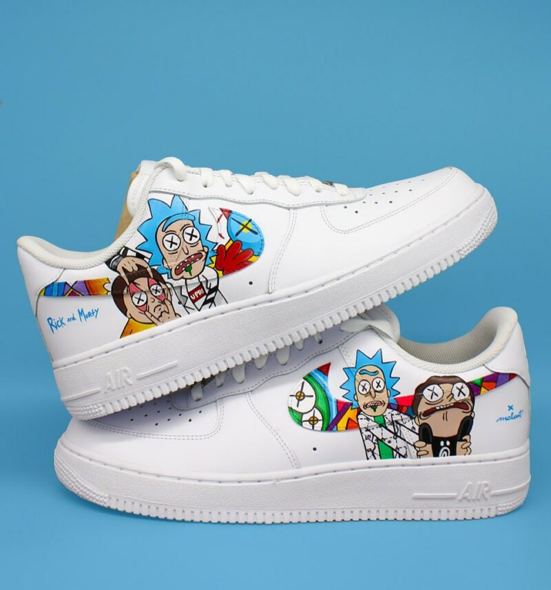 Rick and Morty Air Force 1 Custom