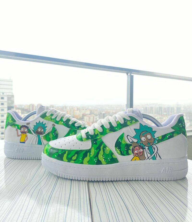 Rick and Morty Air Force 1 Custom