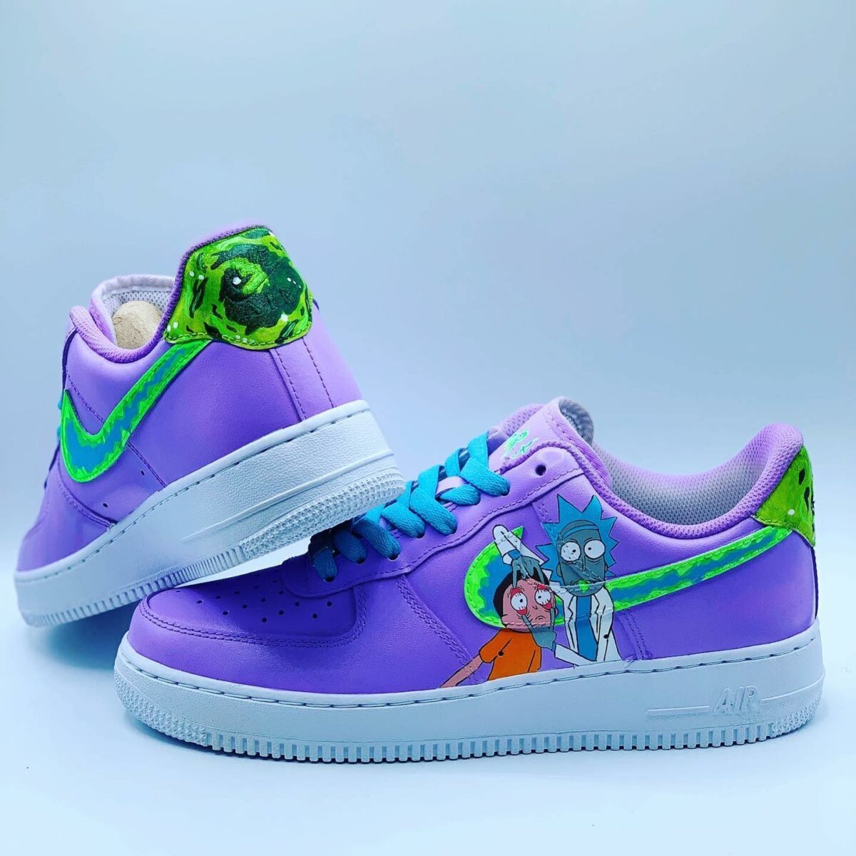 Rick and Morty Air Force 1 Custom