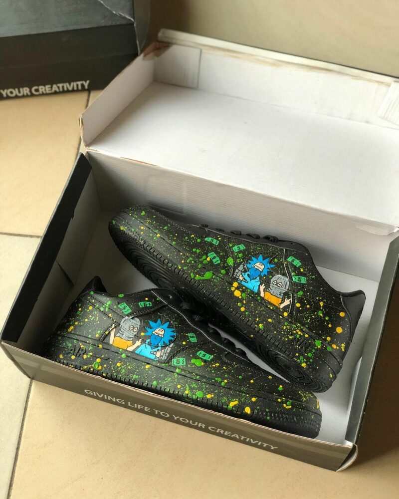 Rick v? Morty Air Force 1 Custom