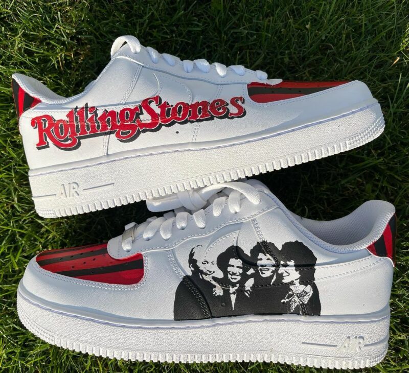 Rolling Stones Air Force 1 Custom