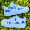 Royal Blue Rose Air Force 1 Custom