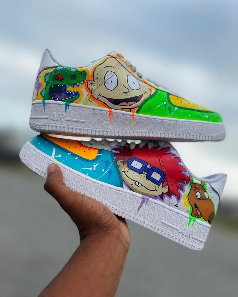 Rugrats Air Force 1 Custom, Air Force 1 Custom, Custom Shoes ...