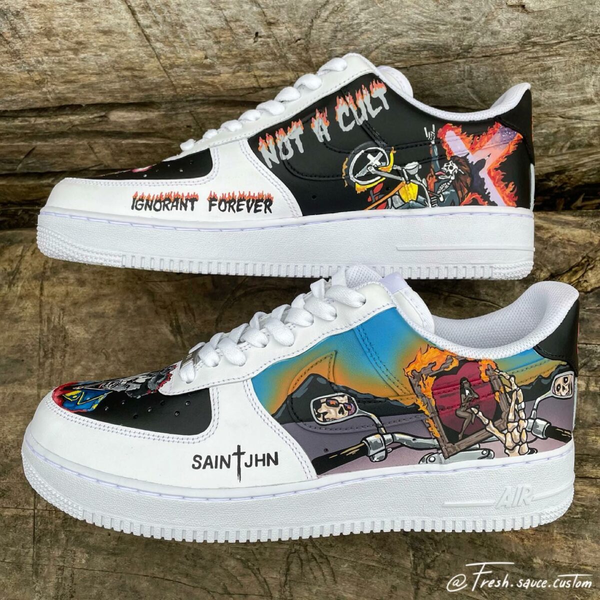 SAINt JHN Air Force 1 Custom