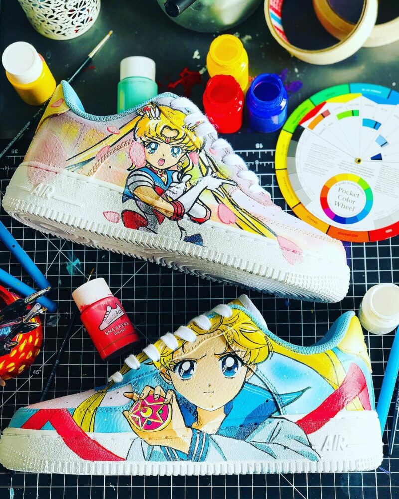 Sailor Moon Air Force 1 Custom