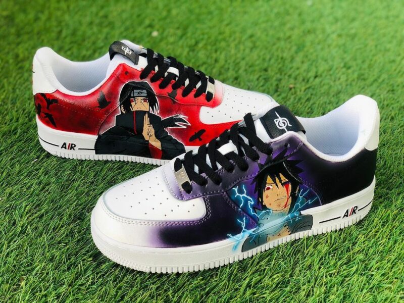 Sasuke - Itachi Air Force 1 Custom