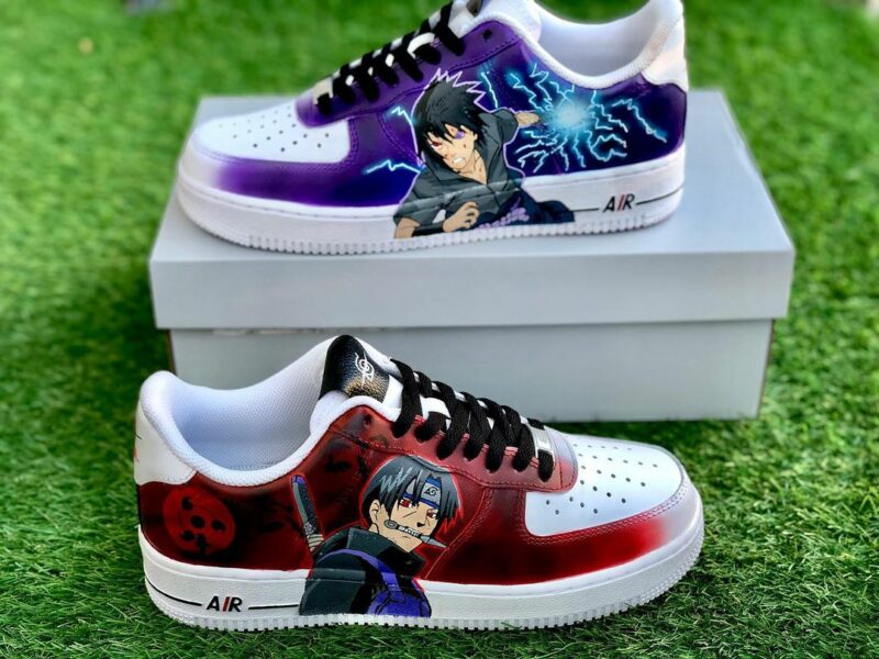 Sasuke - Itachi Air Force 1 Custom