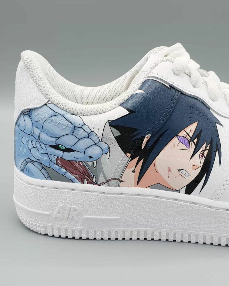 Sasuke - Naruto Air Force 1 Custom