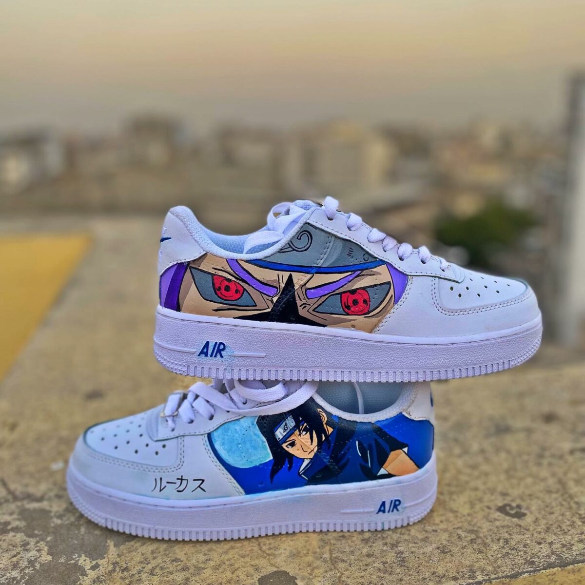 Sasuke Air Force 1 Custom