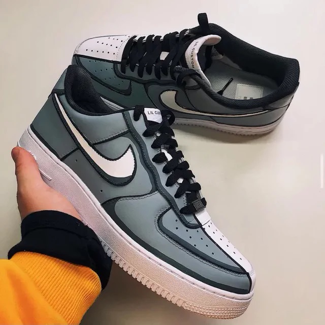 Shadow Air Force 1 Custom