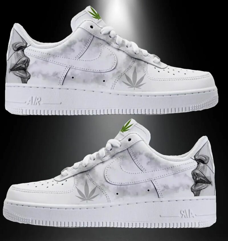 Smoke Air Force 1 Custom