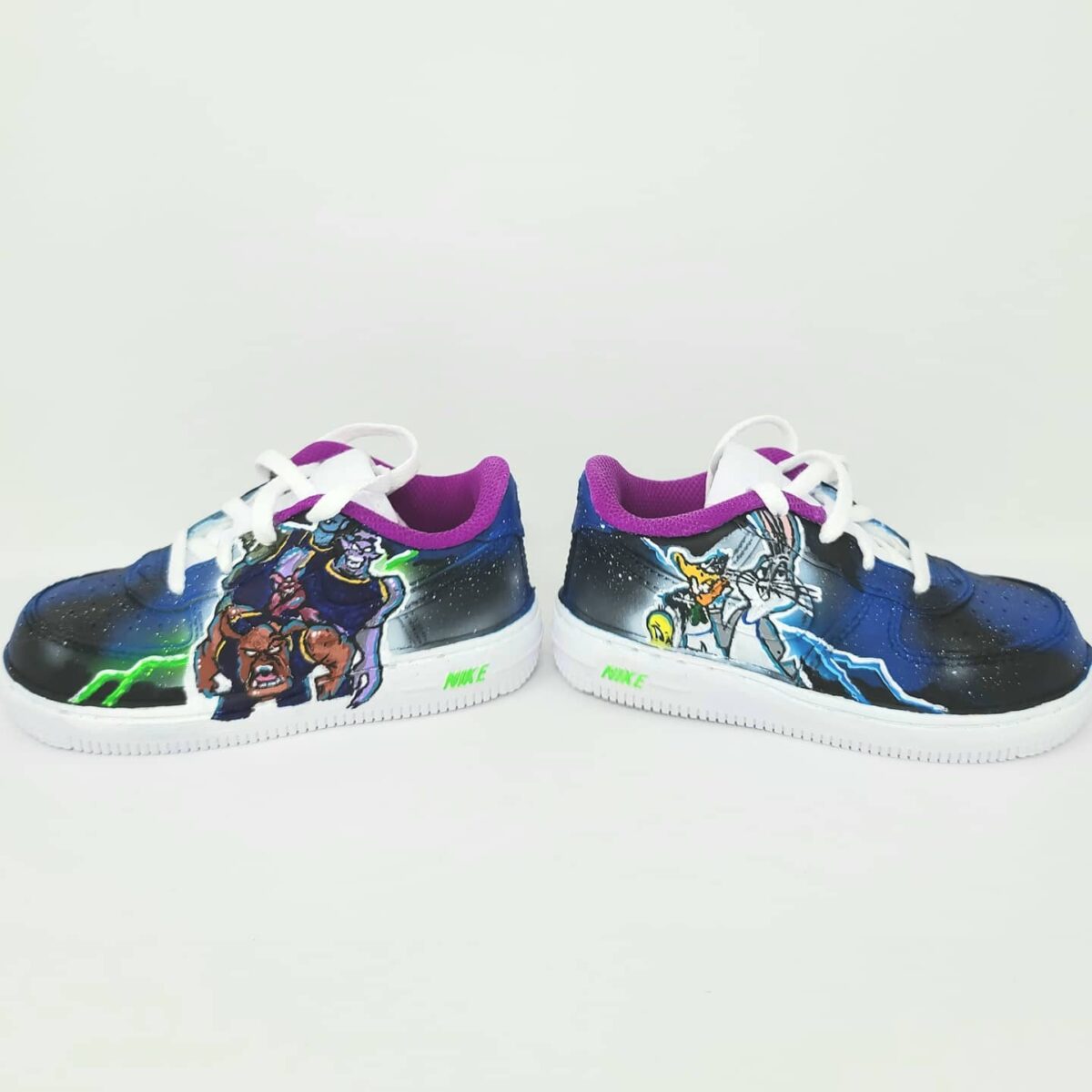 Space Jam Afro Air Force 1 Custom