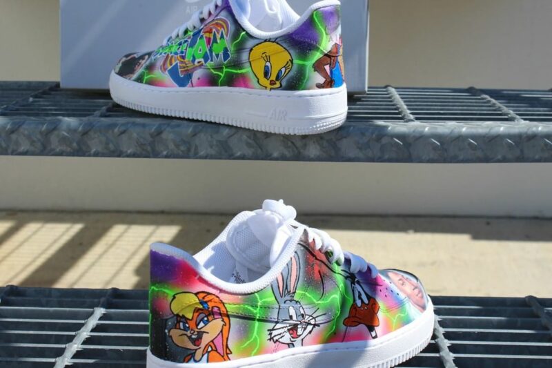 Space Jam Air Force 1 Custom