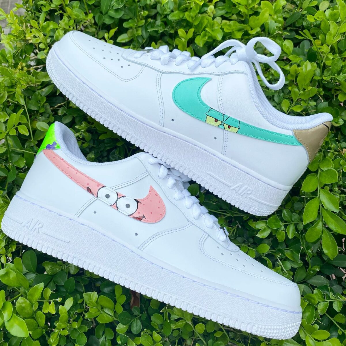 SpongeBob SquarePants Air Force 1 Custom