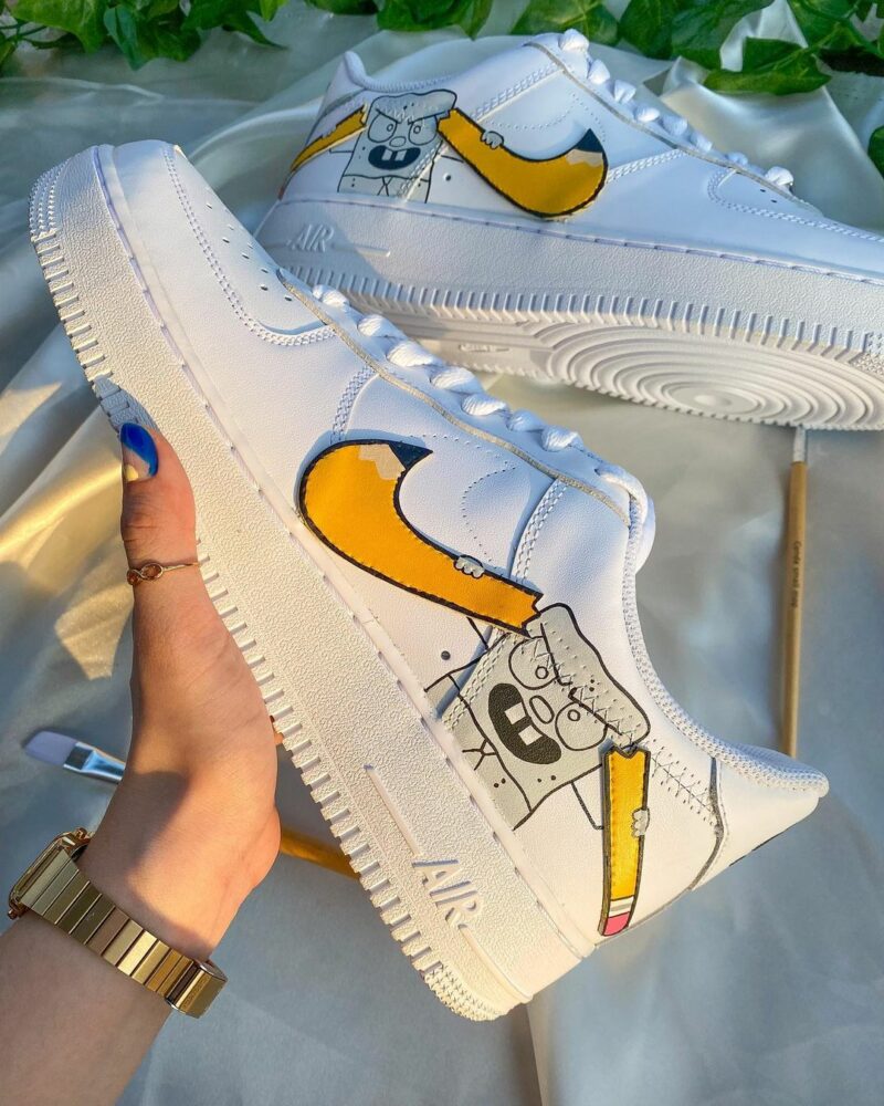 SpongeBob SquarePants Air Force 1 Custom