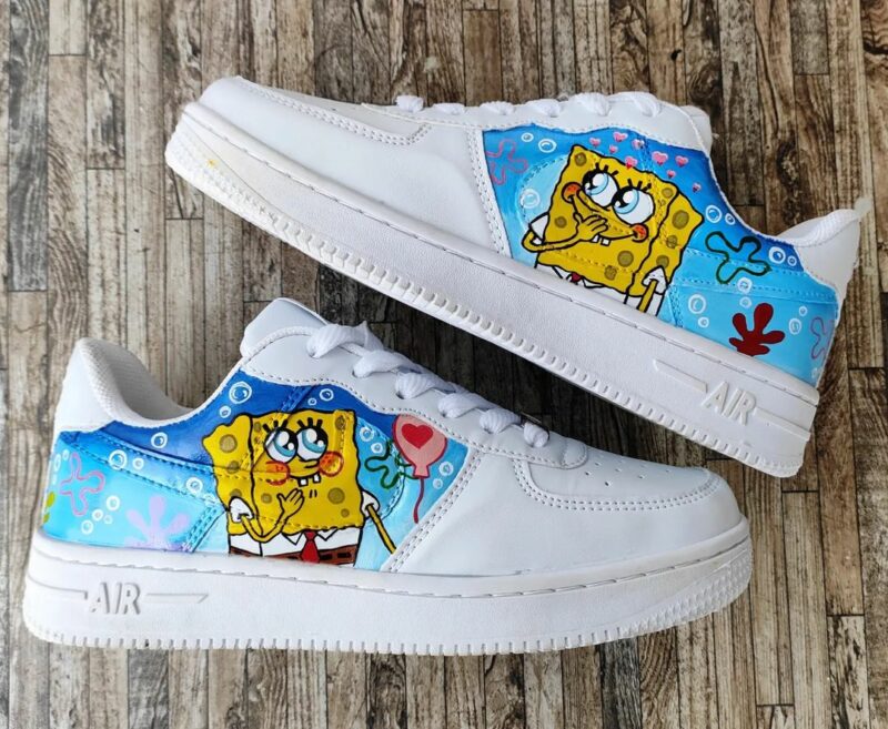 SpongeBob SquarePants Air Force 1 Custom