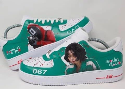 Squid Game Air Force 1 Custom