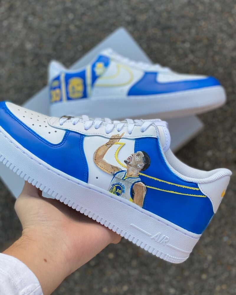 Stephen Curry Afro Air Force 1 Custom