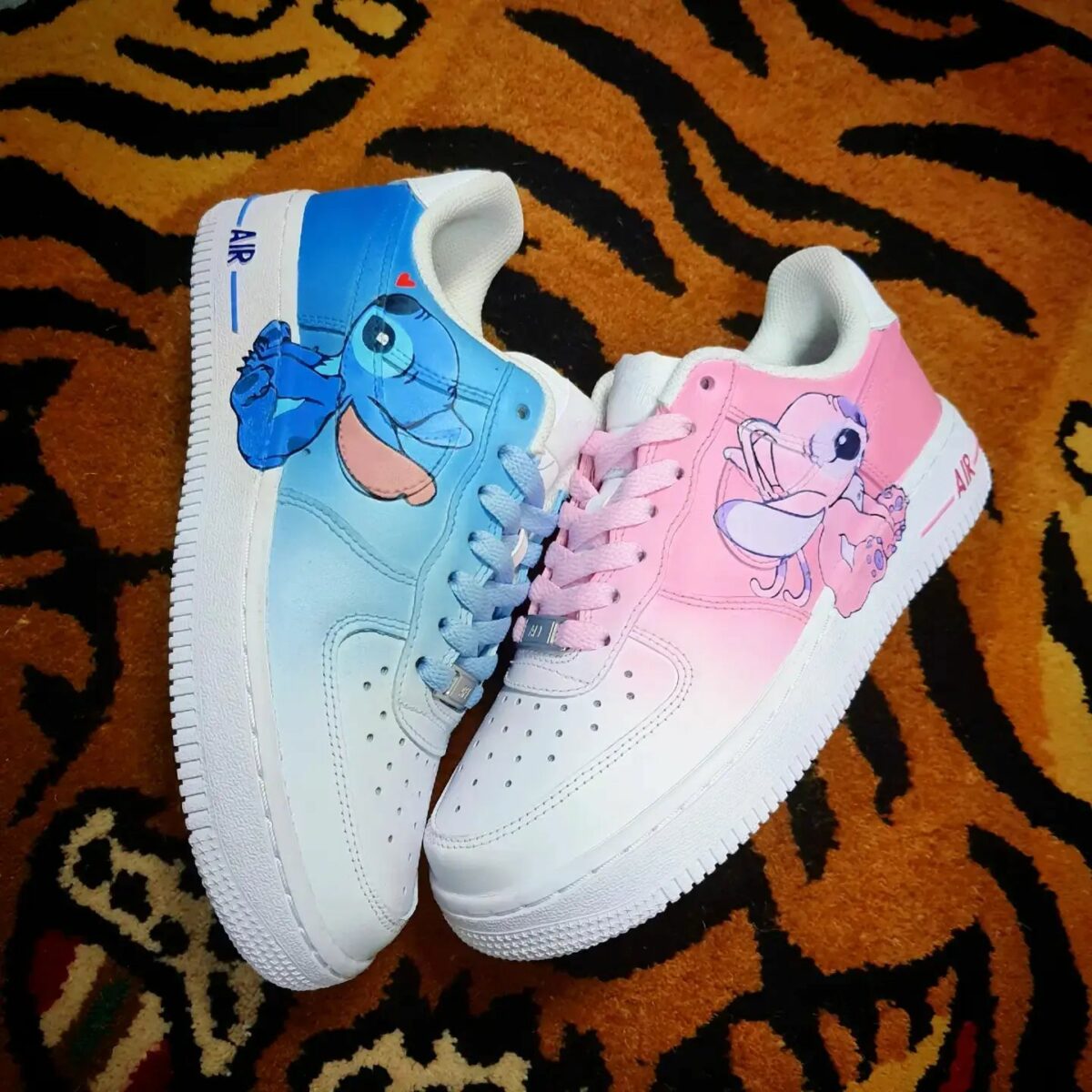 Stitch x Angie Air Force 1 Custom