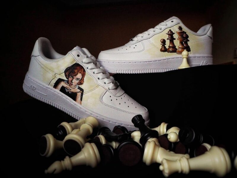 The Simpsons Air Force 1 Custom