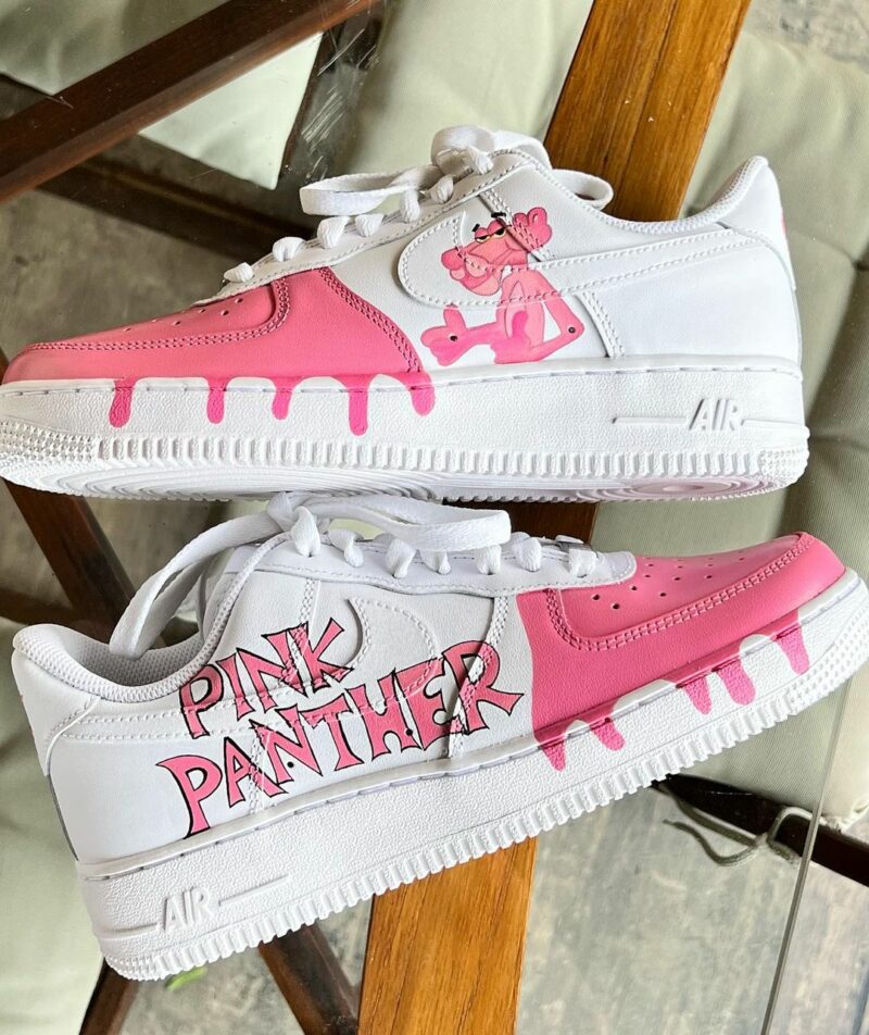 The Pink Panther Air Force 1 Custom