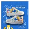 The Simpsons Air Force 1 Custom