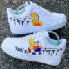 The Simpsons Air Force 1 Custom