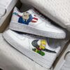 The Simpsons Air Force 1 Custom