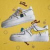 The Simpsons Air Force 1 Custom