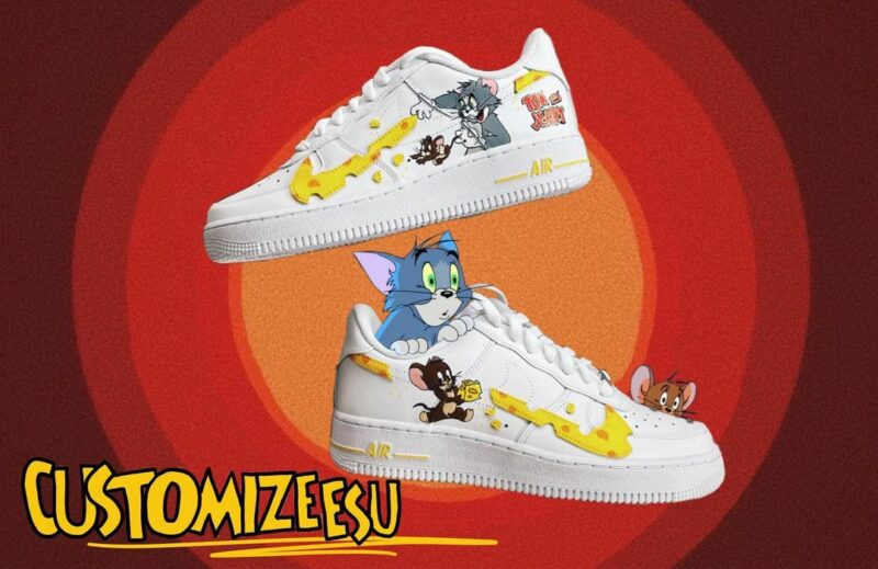 Tom and Jerry Air Force 1 Custom