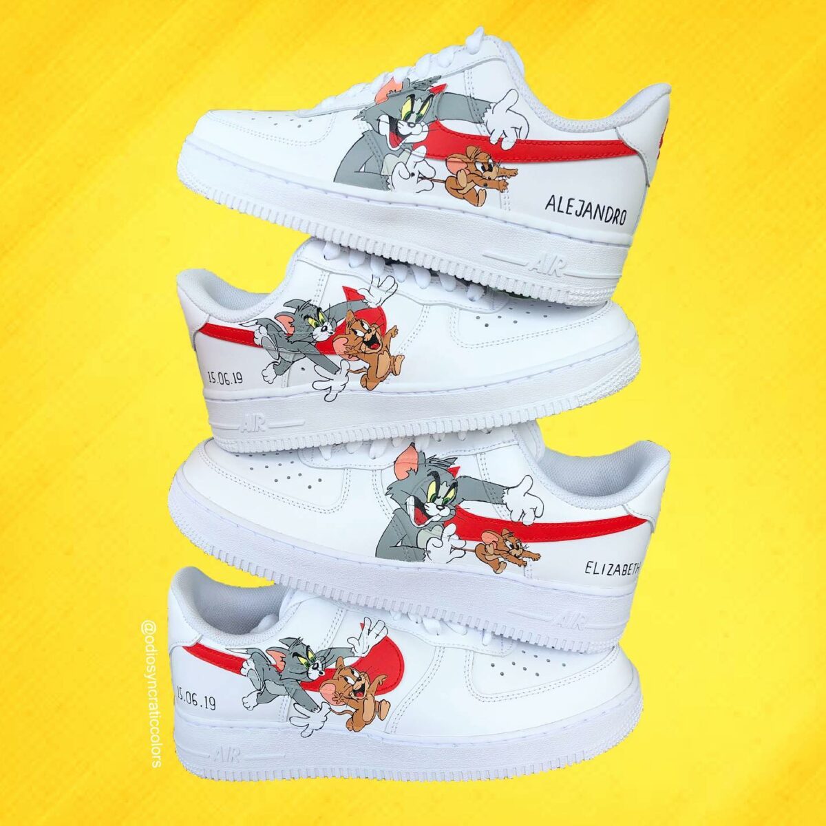 Tom and Jerry Air Force 1 Custom