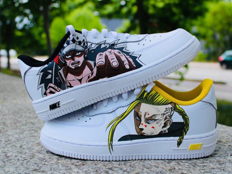 Trafalgar Law x Draken Air Force 1 Custom