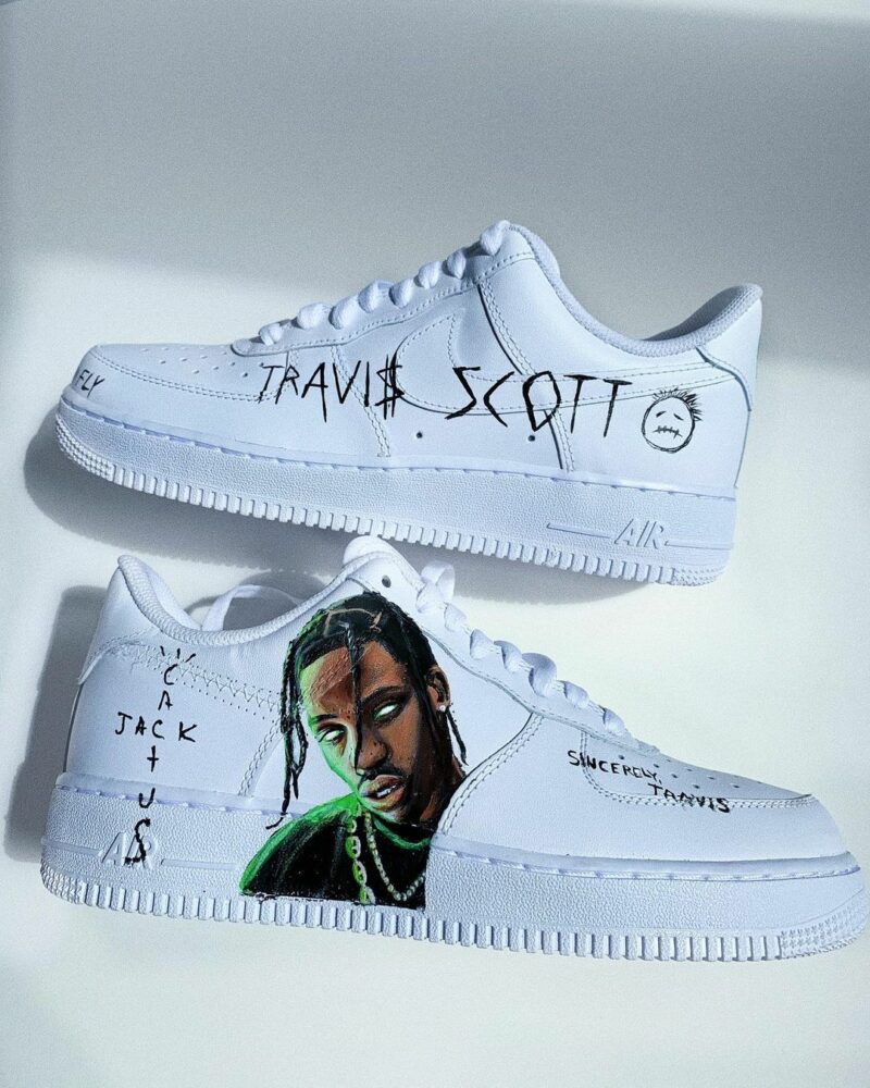 Travis Scott Air Force 1 Custom