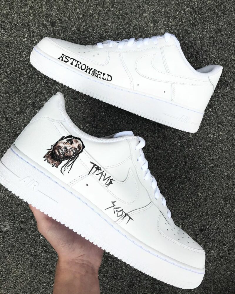 Travis Scott Air Force 1 Custom