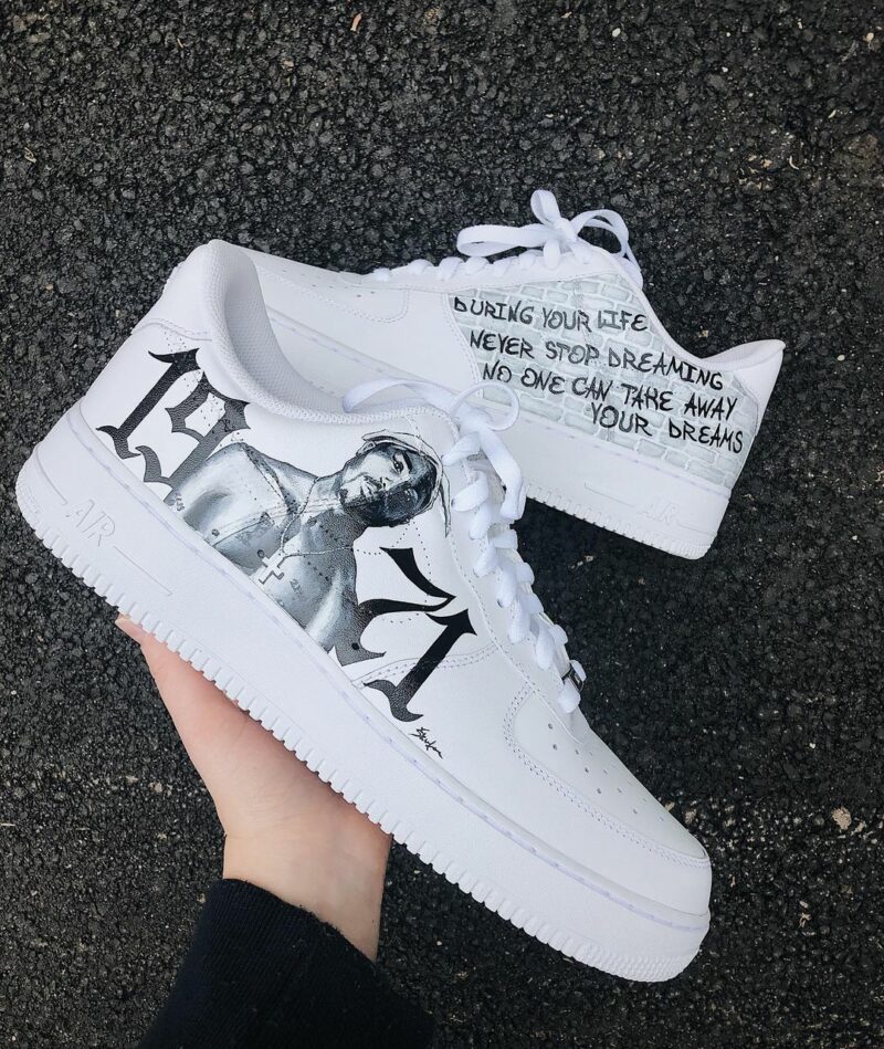 Tupac Air Force 1 Custom