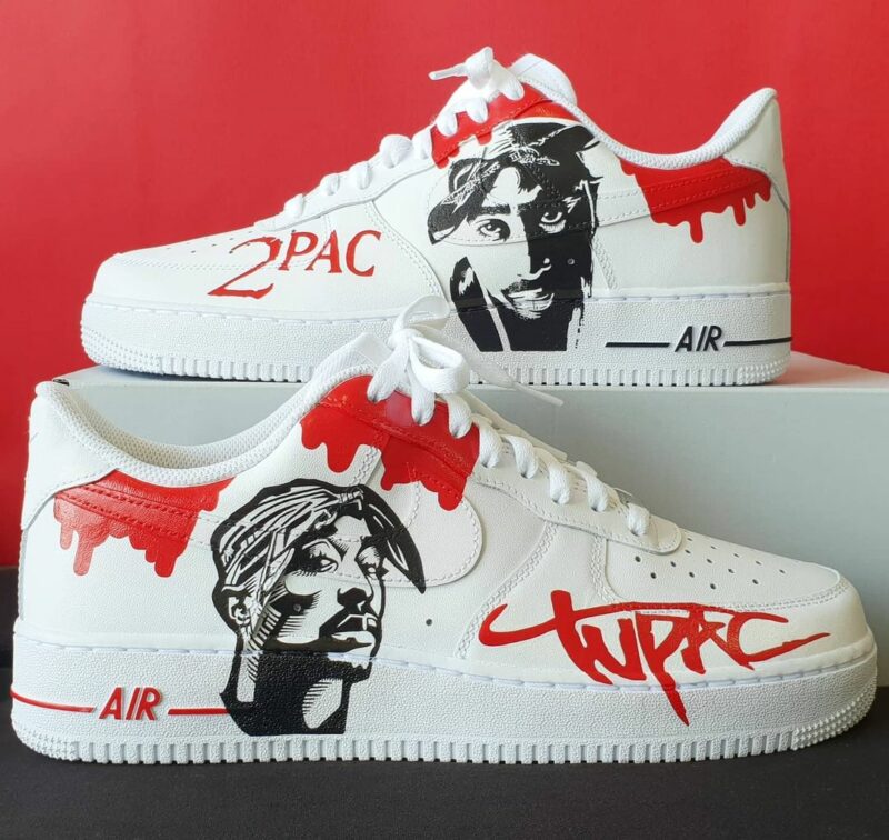 Tupac Air Force 1 Custom