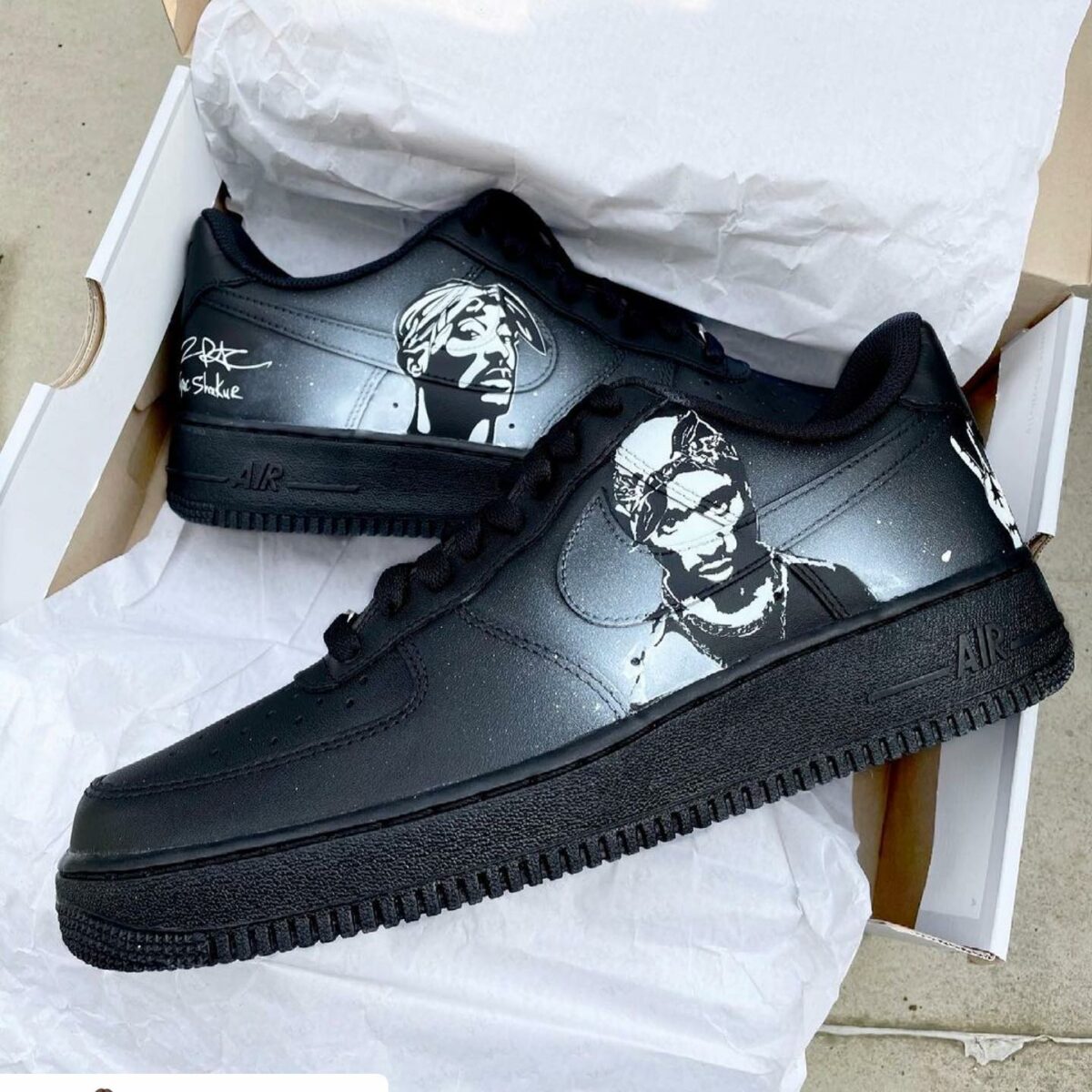 Tupac Air Force 1 Custom