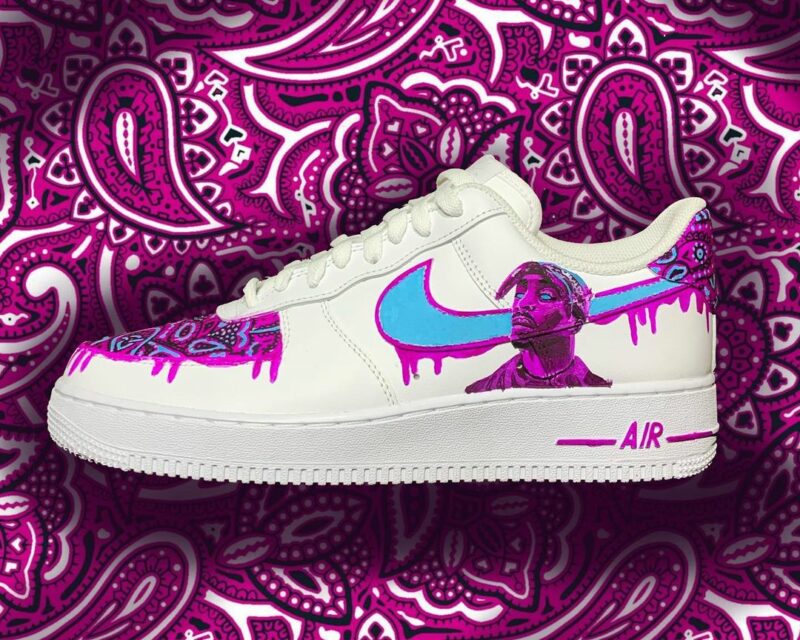 Tupac Shakur Air Force 1 Custom