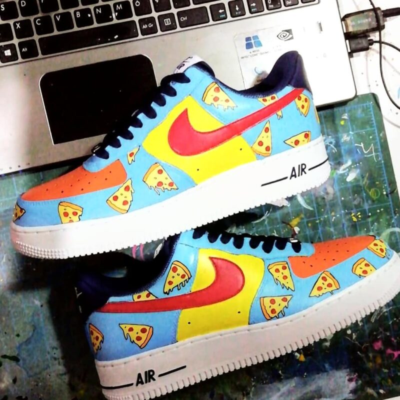 Pizza Air Force 1 Custom