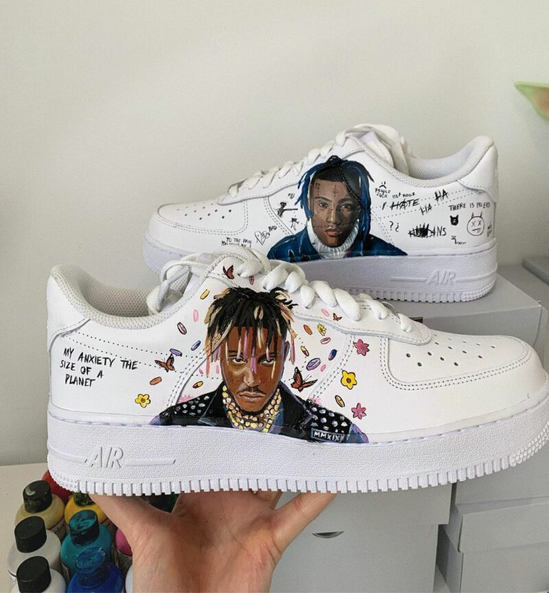 XXXTENTACION x Juice WRLD Air Force 1 Custom