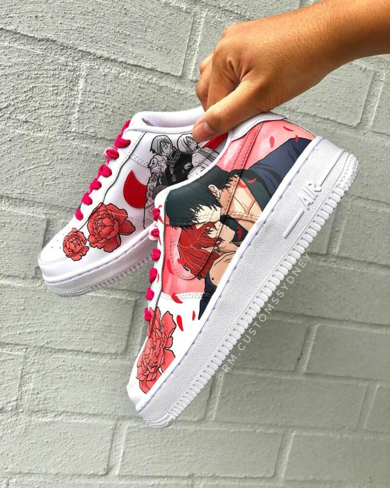 Yona and Hak Air Force 1 Custom