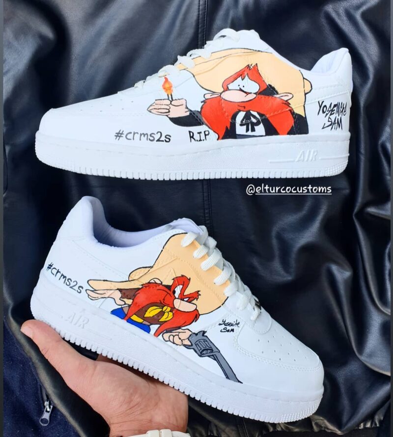 Yosemite Sam Air Force 1 Custom