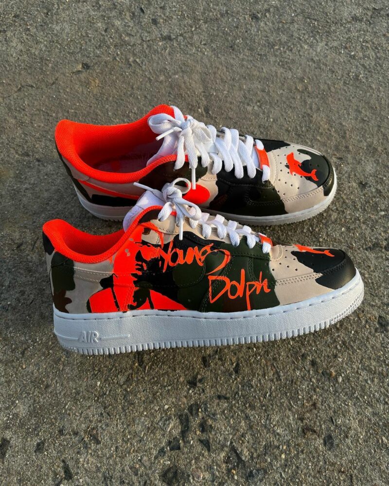 Young Dolph Air Force 1 Custom