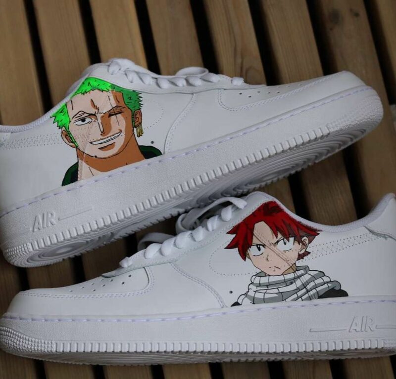 Zoro x Natsu Air Force 1 Custom