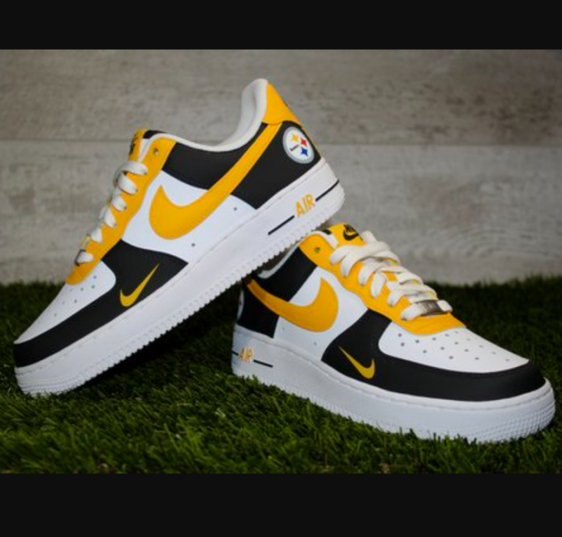 Custom Pittsburgh Steelers Air Force 1