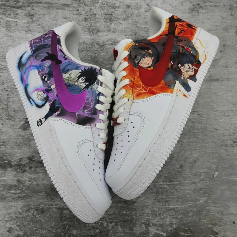 Sasuke - Itachi Air Force 1 Custom